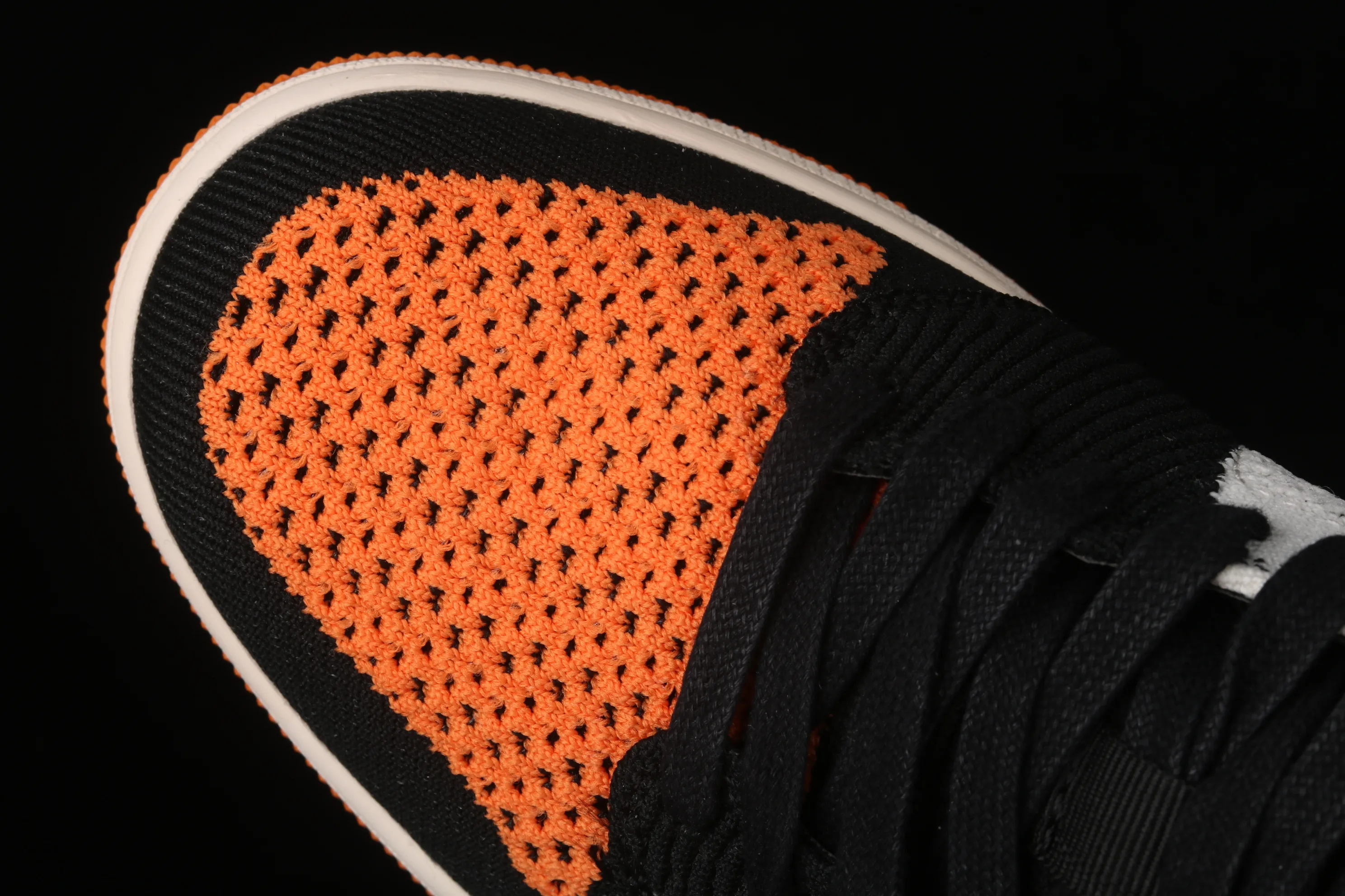 All categories Air Jordan Jordan series basketball shoes Air Jordan 1 Low Air Jordan 1 Low AJ1 Joe 1 knitted black low-top basketball shoes AH4506-100